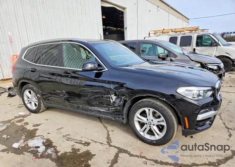 2020 BMW X3 xDrive30I z USA, uszkodzony, nr VIN 5UXTY5C09L9D03083